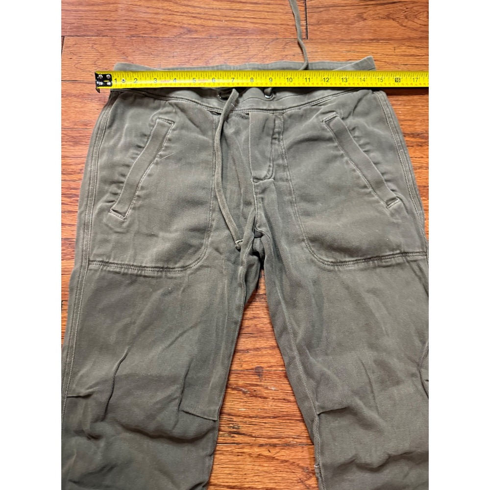 Standard James Perse Womens Olive Green Utility‎ Drawstring Cargo Pants Size 0